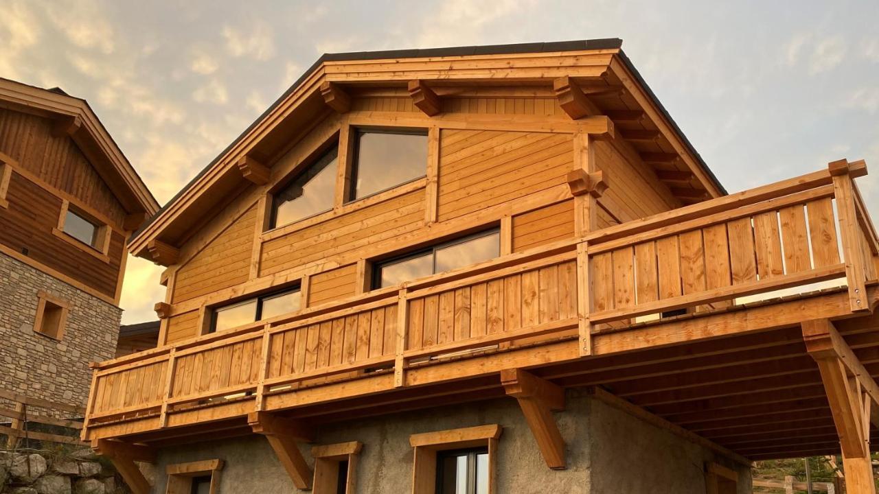 Chalet Des'Amy Et Sa Terrasse Pour 8/10 Personnes Font Romeu Exterior foto